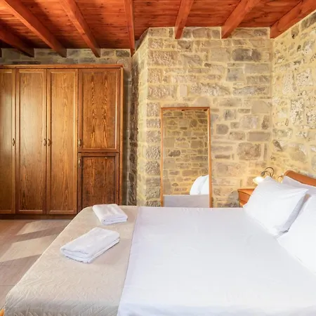Draganigo Luxury Stone 40 Min From Matala Villa