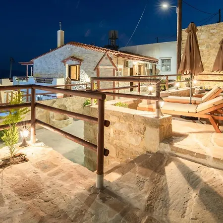 Draganigo Luxury Stone 40 Min From Matala Villa Ano Moulia