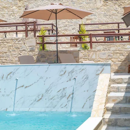 Draganigo Luxury Stone 40 Min From Matala Villa